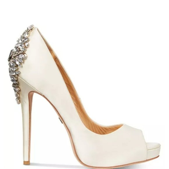 Badgley Mischka Shoes - Badgley Mischka Kiara Embellished Pumps -7